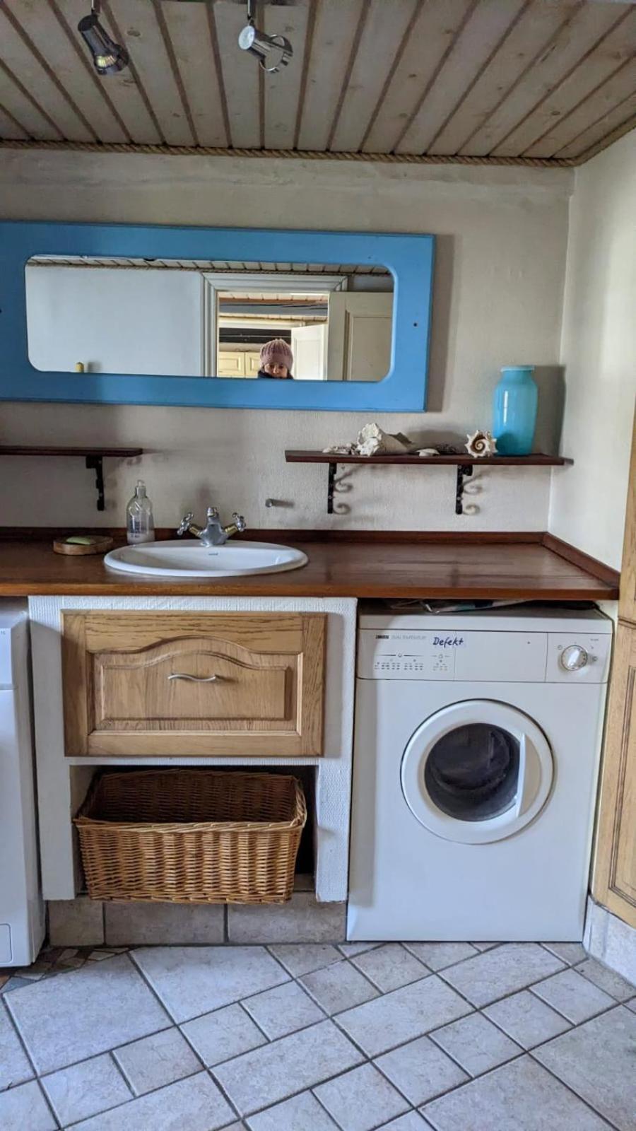 Albergue Gemuetliches Reetdachhaus Mit Kaminofen Ribe Exterior foto